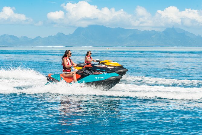 2-hour Jet Ski outing in Puna'auia - What the two-hour route feels like