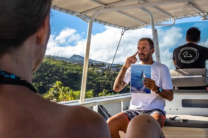 4 Hours of Humpback Whale Watching in Tahiti - Hearing whale song through the hydrophone