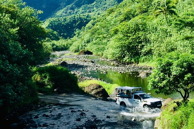 4x4 Safari HEREAKIMANU Tour in the Heart of Tahiti - Key points about the Papenoo Valley safari