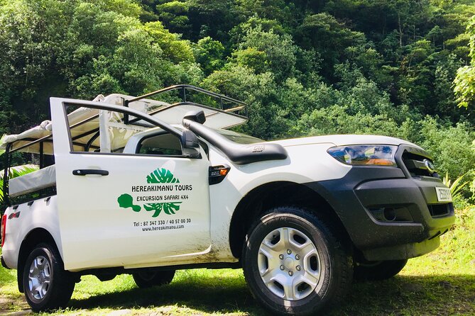 4x4 Safari HEREAKIMANU Tour in the Heart of Tahiti - Starting along Papeno’o’s black-sand coast