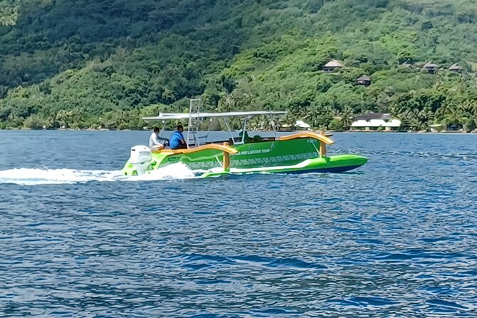 Activity/Excursion Lagoon Tour to Moorea by Canoe 6 hours - Lunch on a motu, with raw fish and barbecue