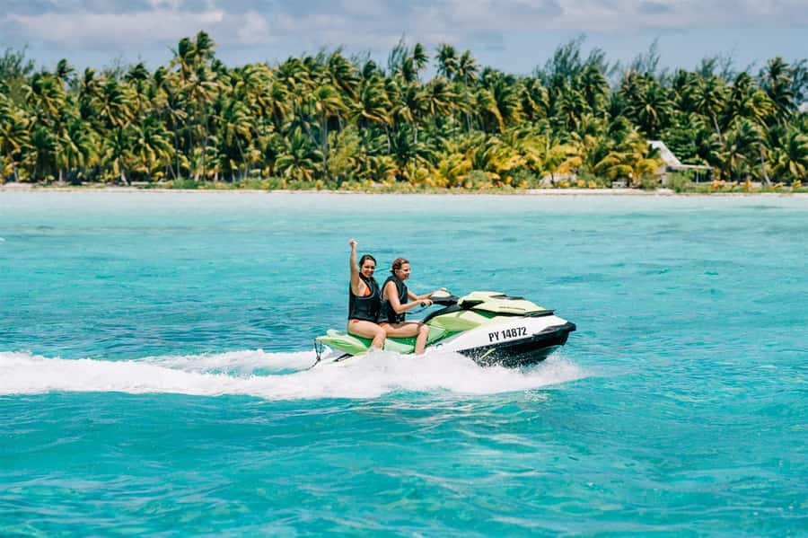 Bora Bora Adventure Day: 4X4 and Jet Ski with Lunch - Motu hotel pickup needs careful planning
