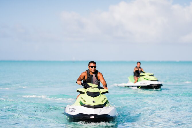 Bora Bora adventure Private Combo Jet Ski and Eco Sharks Snorkel - A marine-life approach that puts respect first