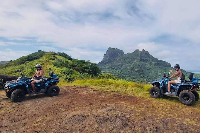 Bora Bora Atv-Quad Tours - The road circuit gives you island orientation
