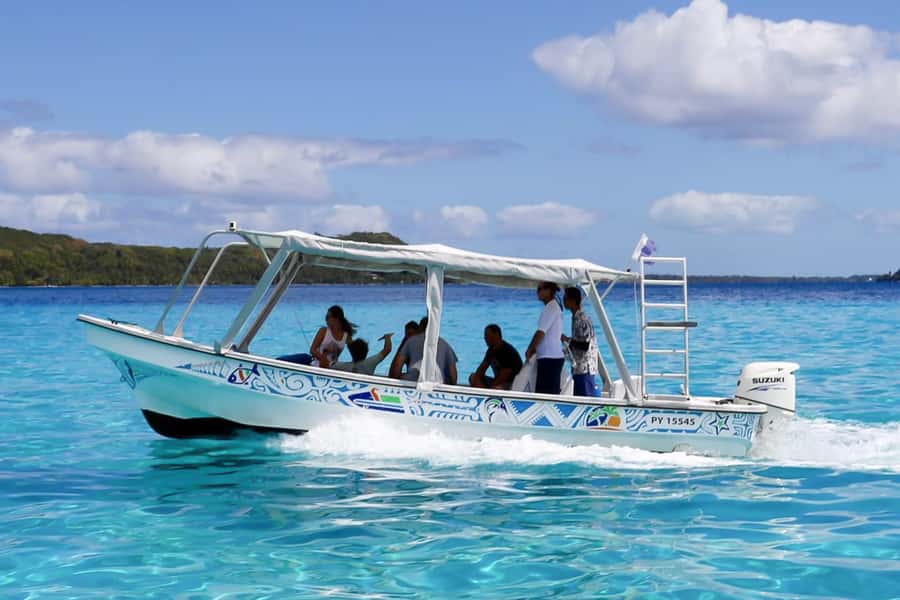 Bora Bora: Jet Ski, Lunch & Shark/ Ray Safari - What the jet ski ride feels like in practice