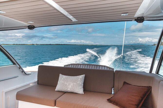 Bora Bora Private Arrival Airport to Hotels Boat Transfer - What is included on Lady Pearl’s boat