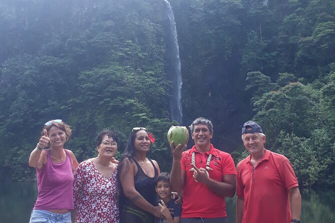 Crossing Island of Tahiti 4x4 Mountain, Waterfall, River, Basins - Leaving town for Tahiti’s central crater