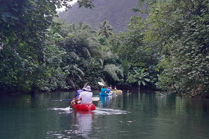 Discovery in Kayaking of the Faaroa River in Raiatea - What you actually do on the Faaroa River