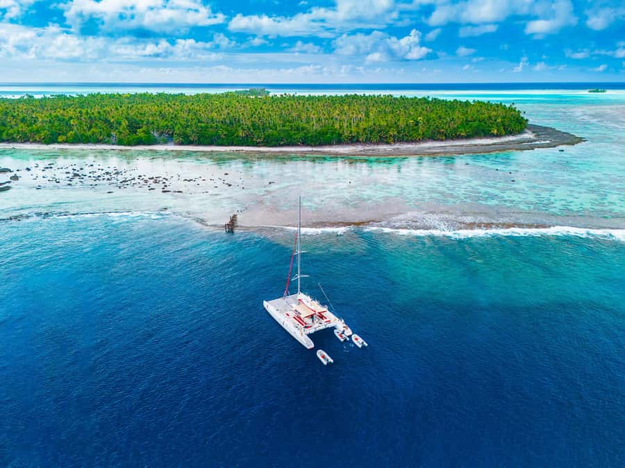 From Tahiti: Tetiaroa Island Tour by Sailing Catamaran - Breakfast begins the 2.5-hour crossing
