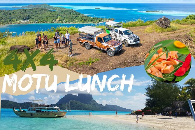 Full Day Combo 4X4 Adventure Tour & Motu FANFAN Pass with Buffet - Why this Bora Bora combination works