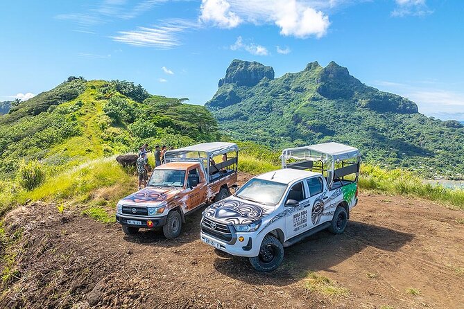 Full Day Combo 4X4 Adventure Tour & Motu FANFAN Pass with Buffet - Beach time after lunch