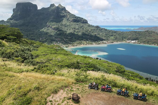 Full Day Combo Bora Bora ATV Tour & Motu Pass with Buffet - The guide can shape the whole day