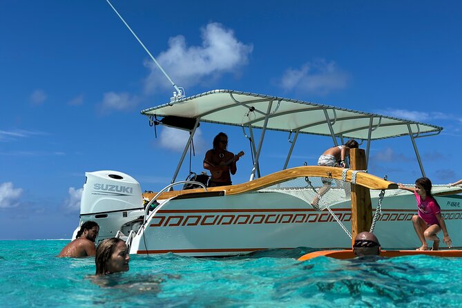 Full Day Lagoon experience with motu lunch - A six-hour look at Bora Bora’s lagoon