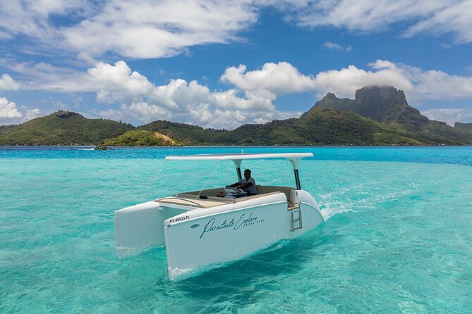 Full Day Solar Boat–Explores Bora Bora at the Rhythm of the Lagoon - Stop four: the sandbank for a proper pause
