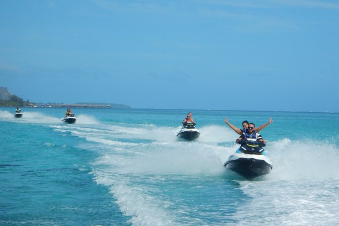 Grand Combo 3H00 of Jetski + 2H30 of Quad - Starting at Moorea Activities Center in Opunohu
