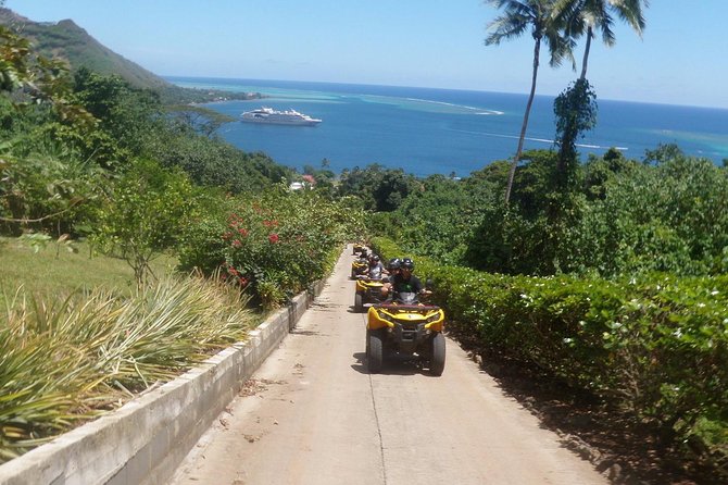 Grand Tour Quad Excursion in Moorea (Single or Two-Seater) - Fare Tutava and a taste of local Moorea