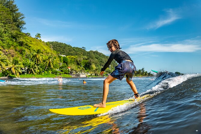 Group Guided Surfing Lesson in Tahiti - Key points before you book