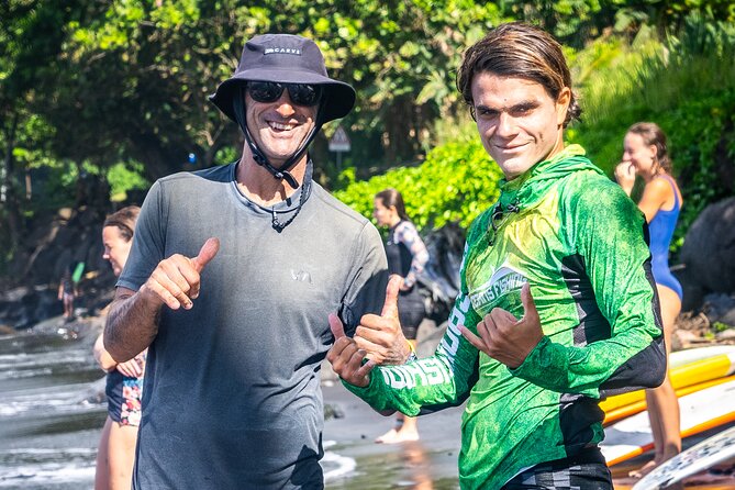 Group Guided Surfing Lesson in Tahiti - Wave conditions matter more than the brochure can promise