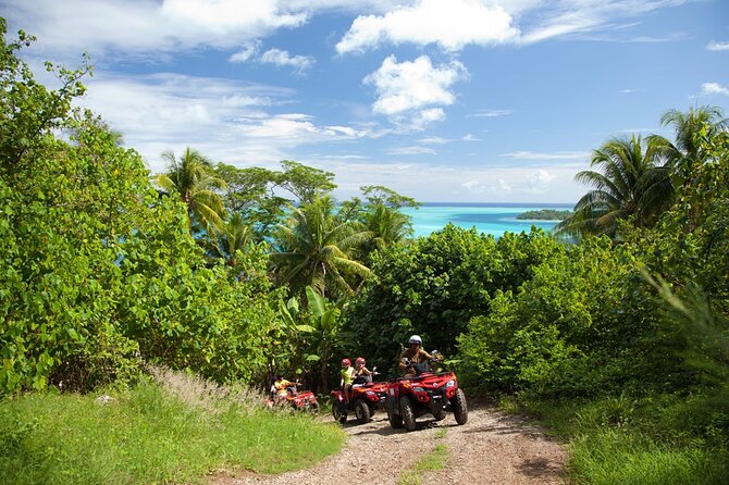 Guided Tour of Bora Bora by Quad - Starting beside Matira Beach