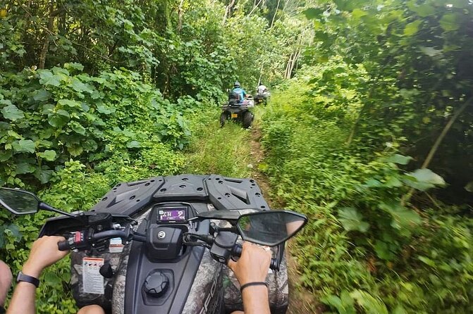 Guided tour of the island and its escapades in Tahaa by Quad / ATV - Why an ATV is a smart way to see Tahaa