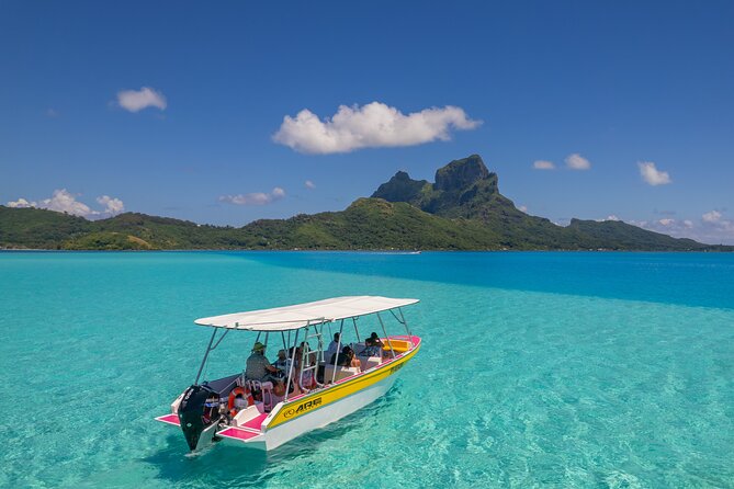Half a day to discover Bora Bora with O-sea - Snorkeling through the coral garden