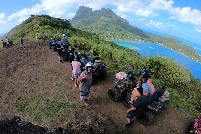 Half Day ATV or Quad Adventure in Bora Bora - Forest Paths, Hills, and Island Views