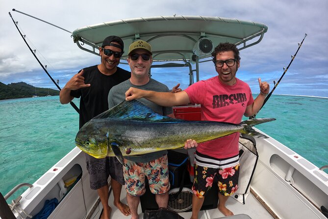 Half-day Big Fishing in Moorea on shared tour - What Matahi adds to the trip
