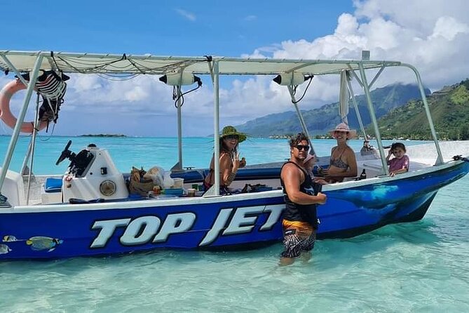 Half Day Private Boat Snorkeling Excursion Moorea - Starting near Temae and setting out across the lagoon