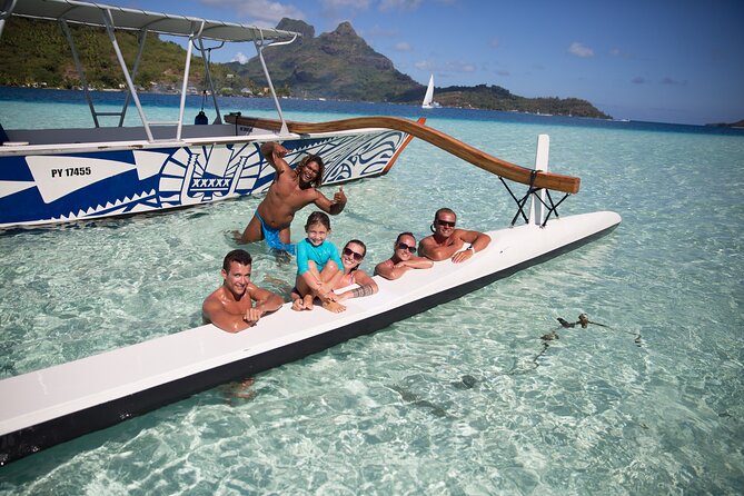 Half-Day Small-Group Cruise in Bora Bora with Snorkelling - Stop one: gentle stingrays in shallow water