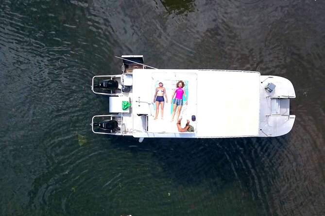 Half day Tahiti Peninsula and Teahupoo boat tour (shared boat) - Watching the Teahupoo reef break from the channel