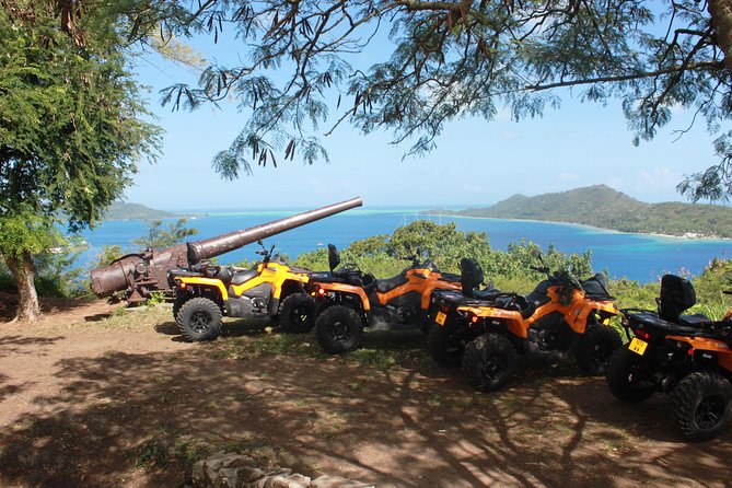 Island Tour & Getaway on the Bora Bora Mountains by Quad / ATV - Family land, fresh fruit, and homemade coconut bread