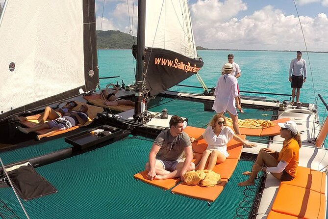 LUXURY Catamaran Bora Bora : Sailing, Snorkeling & Floating Bar - Crew Service and the Feel of the Boat
