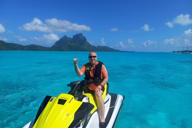 Maitai Tours Self-Drive Bora Bora Jet Ski Tour - Stop one: the white-sand strip in the lagoon