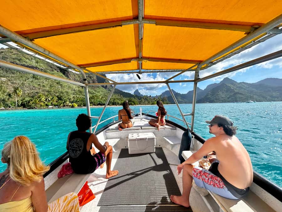 Moorea 4H Shared Boat Tour Whale Swimming and Snorkeling - Four hours on Moorea’s water