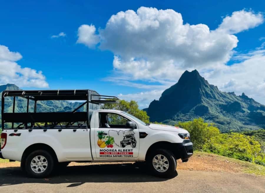 Moorea: Half-Day Open-Air 4WD Safari with Hotel Transfers - Key points at a glance