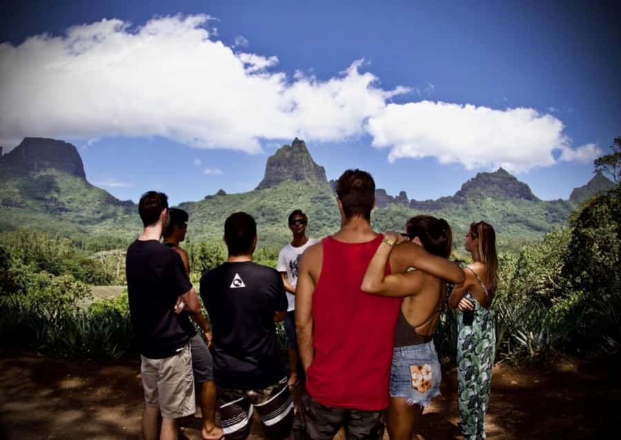 Moorea: Island Tour with Waterfall Hike and Lunch - The Belvedere Looks into Moorea’s Mountain Interior