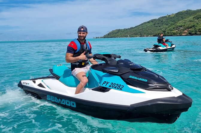 Moorea Solo or Twin 2 hours Jet Ski Tour - Meeting stingrays and blacktip sharks