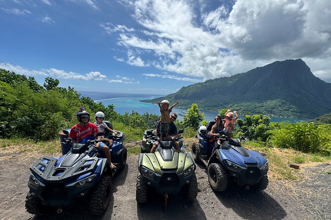 Moorea Solo or Twin 3 hours 30 ATV Tour - The first ride: roads before the interior