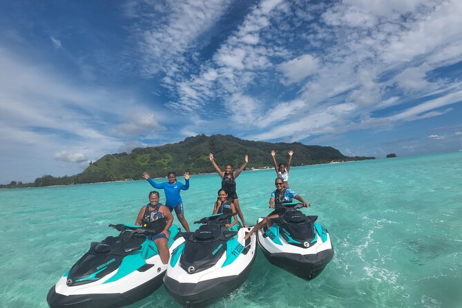 Moorea Solo or Twin 3 hours Jet Ski Tour - The stingray and shark stop