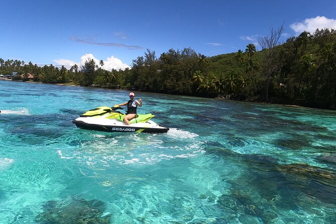 Moorea Solo or Twin 3 hours Jet Ski Tour - Meeting point, pickup, and cruise timing