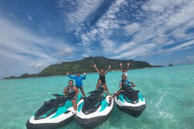 Moorea Solo or Twin Island Tour Jet Ski 4 hours