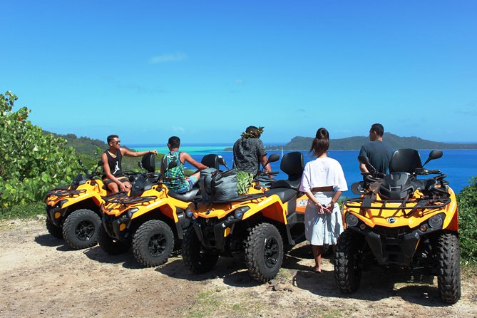 NEW!!! ATV TOURS with a local tour guide from Bora Bora - The mountain tracks are the real adventure
