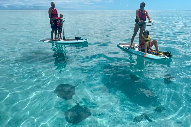 Private Excursion with E-Board in Moorea with snorkeling - Why this Moorea lagoon trip feels different