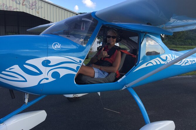 Private flight, in a light plane over the Polynesian motus from Raiatea - The 35 to 40 minute Raiatea and Taha’a flight