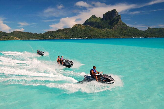 Private Guided Jet Ski Tour in Bora Bora - Circling Bora Bora’s blue lagoon