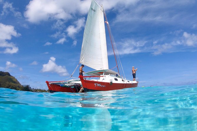 PRIVATE Half Day Tour : Moorea Snorkeling & Sailing on a Catamaran named Taboo - Key Points About the Taboo Catamaran