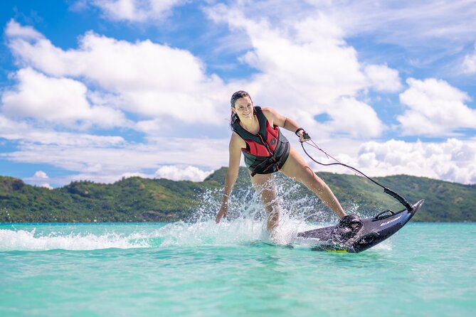 Private Jetboard Lessons with Instructor in Bora Bora - About 50 minutes of free riding on the lagoon