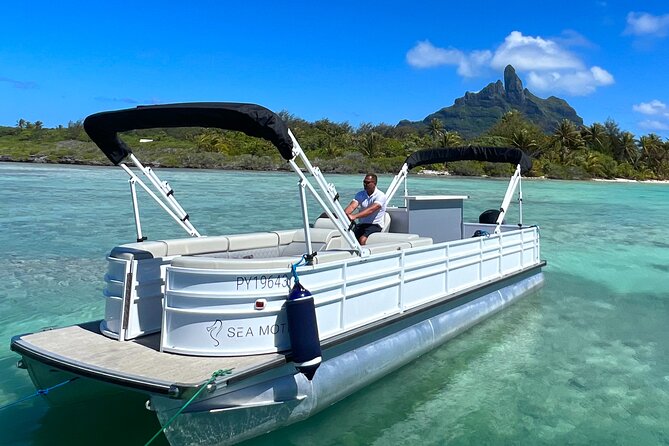 Private Lagoon Tour on a Prestigious Pontoon Boat in Bora Bora - Setting out from Vaitape