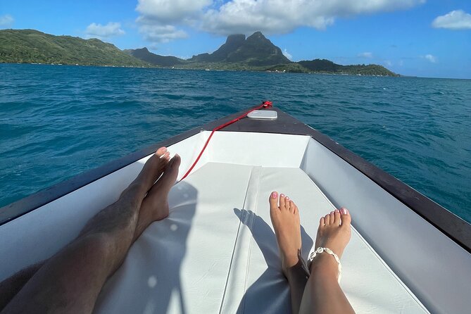 Private sunset cruise in Bora Bora - The sunset route around Bora Bora’s main island
