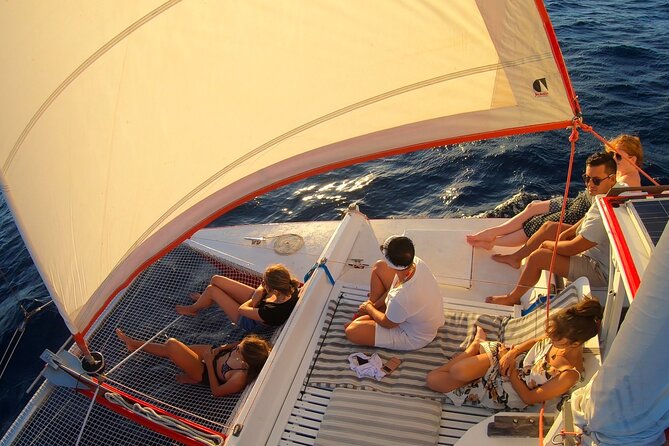 PRIVATE Sunset Cruise : Moorea Sailing on a Catamaran named Taboo - What the $717.75 group price buys you